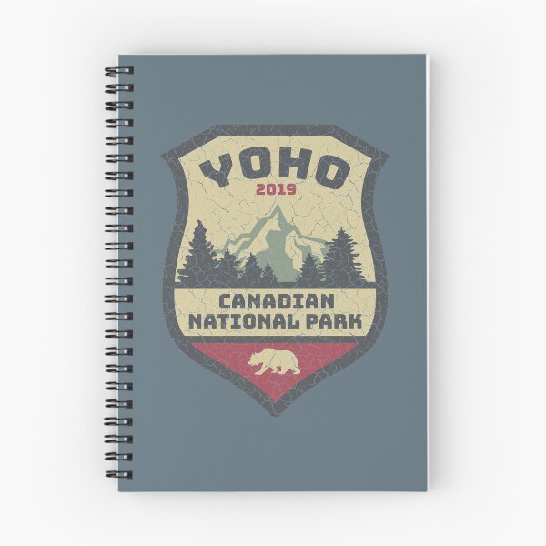 Item preview, Yoho Canadian National Park Souvenir Vintage Sticker Style Yoho Shirt Camping, Hiking, Backpacking  designed and sold by Robert Diebold.