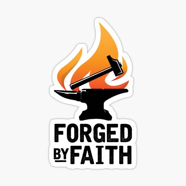 Item preview, Forged By Faith designed and sold by chriswig.