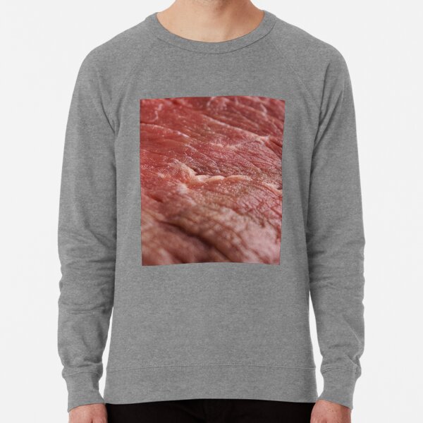 raw meat hoodie