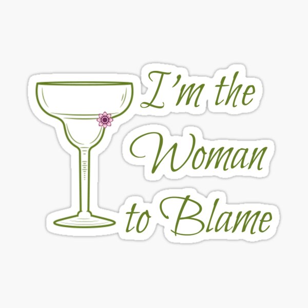 woman-to-blame-sticker-for-sale-by-saintsplace-redbubble