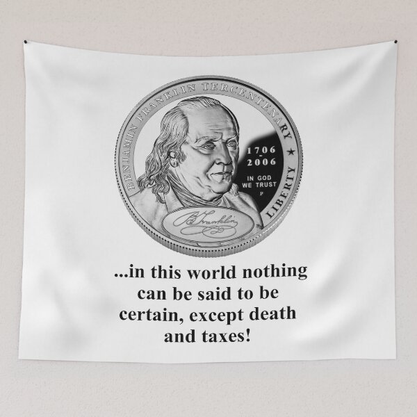 Item preview, In This World - Benjamin Franklin designed and sold by CrankyOldDude.