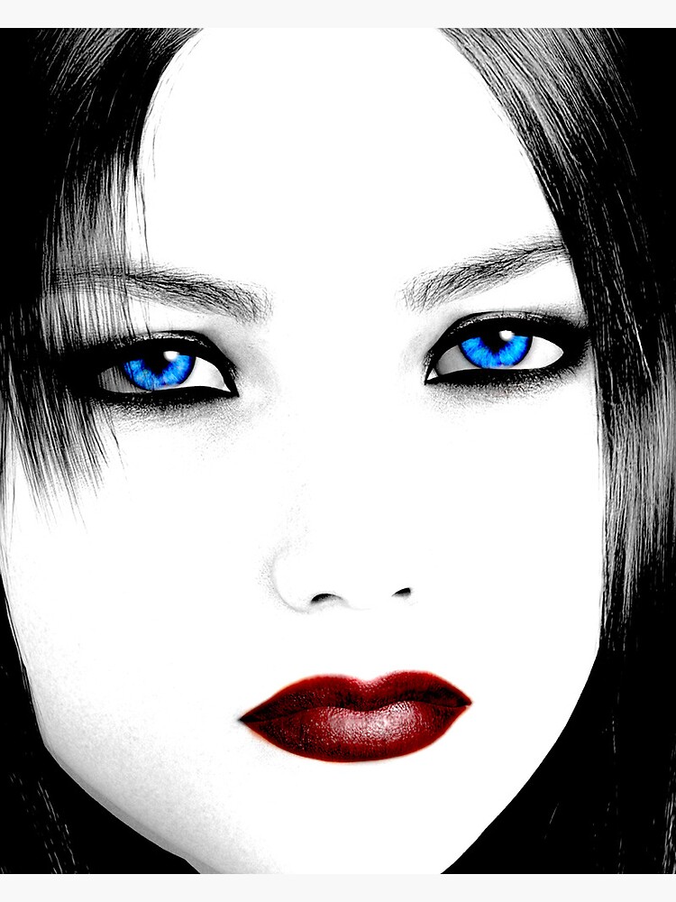 Thumbnail 3 of 3, Poster, Blue designed and sold by FrankThomas.