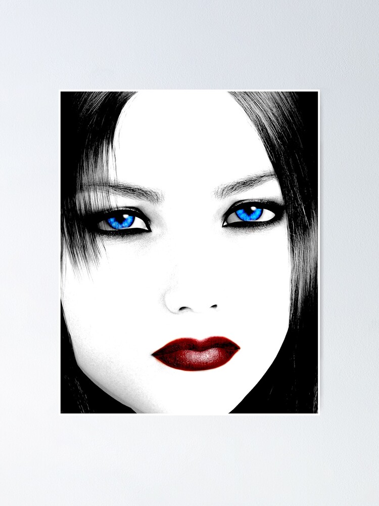 Thumbnail 1 of 3, Poster, Blue designed and sold by FrankThomas.