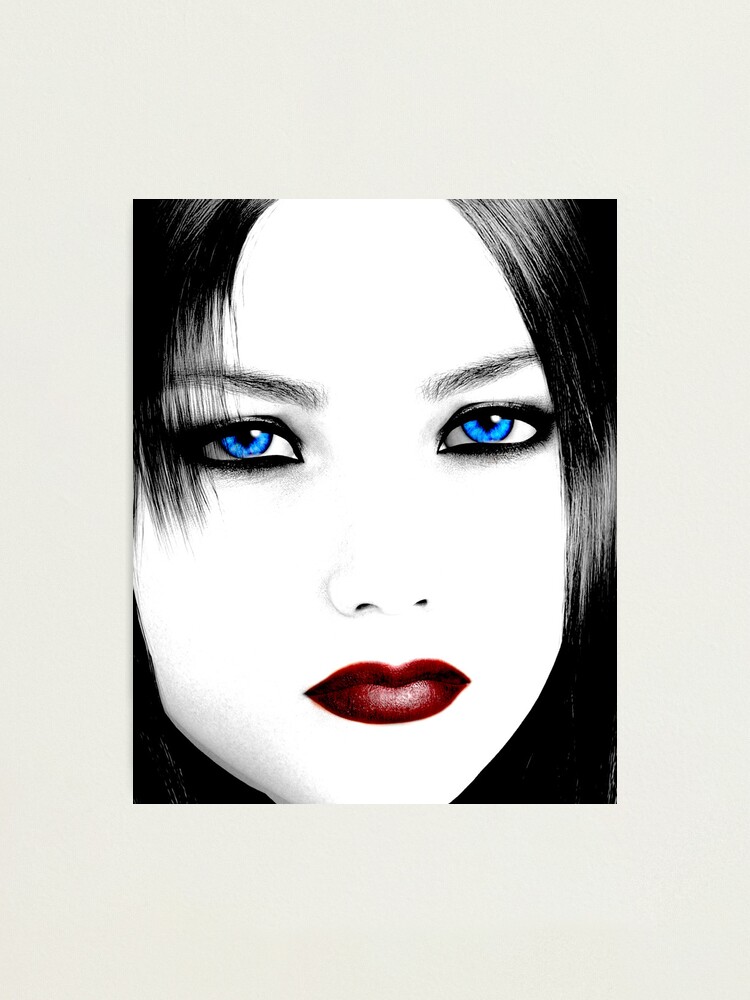 Alternate view of Blue Photographic Print