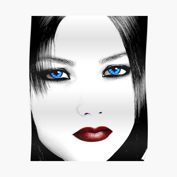 Blue Poster