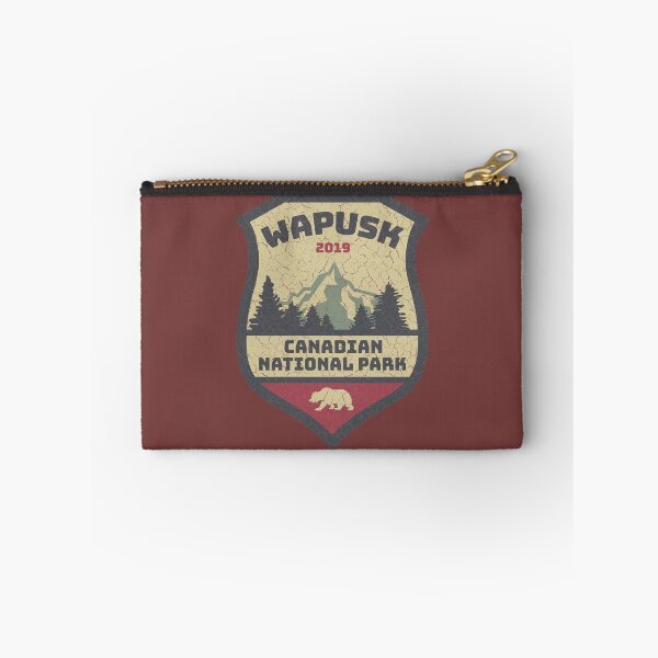 Item preview, Wapusk Canadian National Park Souvenir Vintage Sticker Style Wapusk Shirt Camping, Hiking, Backpacking  designed and sold by Robert Diebold.
