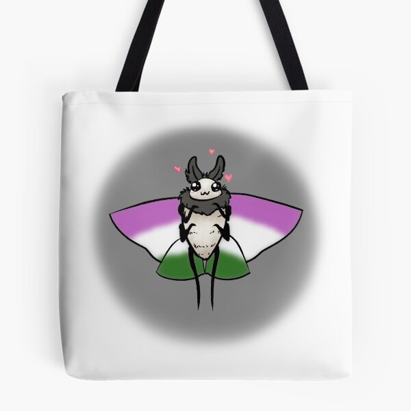 Item preview, Orgullo queer de género polvorienta la polilla designed and sold by FanimalCre8ns.