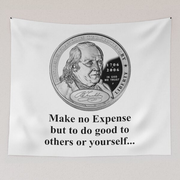 Item preview, Make No Expense - Benjamin Franklin designed and sold by CrankyOldDude.