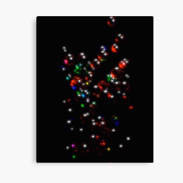 Bubbles Canvas Print
