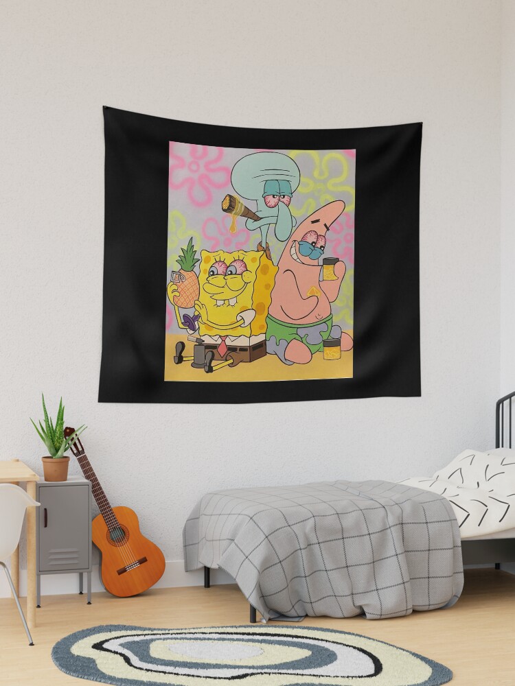 Spongebob wall online tapestry