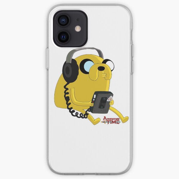Jake Adventure Time listen music iPhone Soft Case
