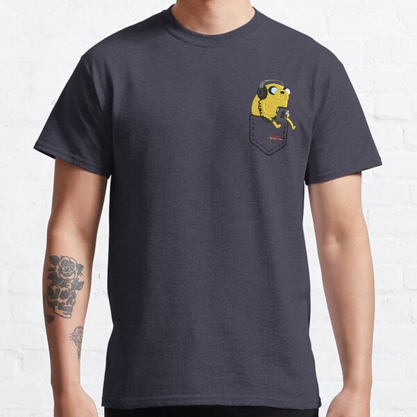 Jake Adventure Time listen music Classic T-Shirt