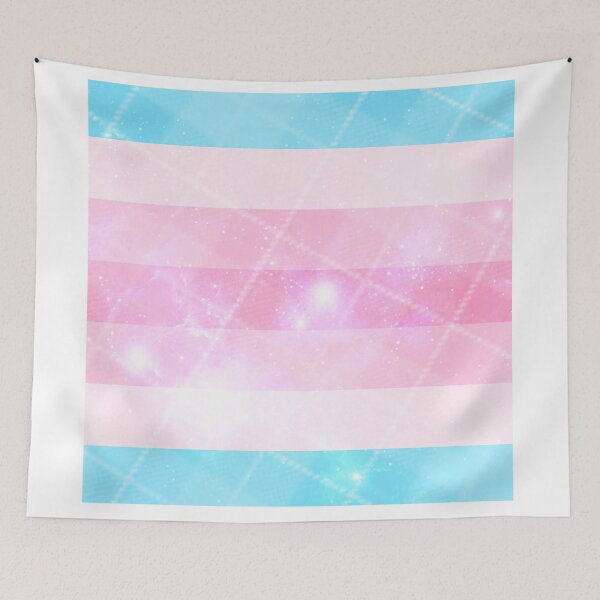 Item preview, Plaid space themed transfem flag  designed and sold by Jemjae1112.