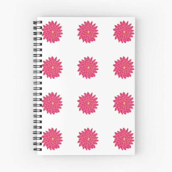 Item preview, Large Pink and Yellow Dahlia Pattern designed and sold by caseykayb.
