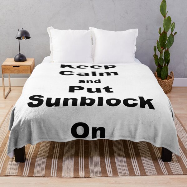 Item preview, Keep Calm and Put Sunblock On designed and sold by 3Talents.