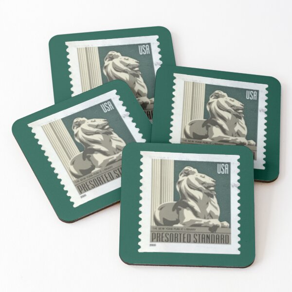 Item preview, Vintage New York Public Library Stamp designed and sold by Yviemakes.