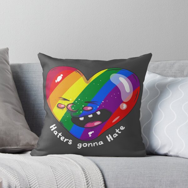 Artikelvorschau, Hasser werden hassen! LGBTQ lustiges Regenbogenherz. entworfen und verkauft von Matraskina.