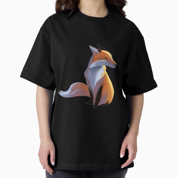 Red Fox Oversized T-Shirt