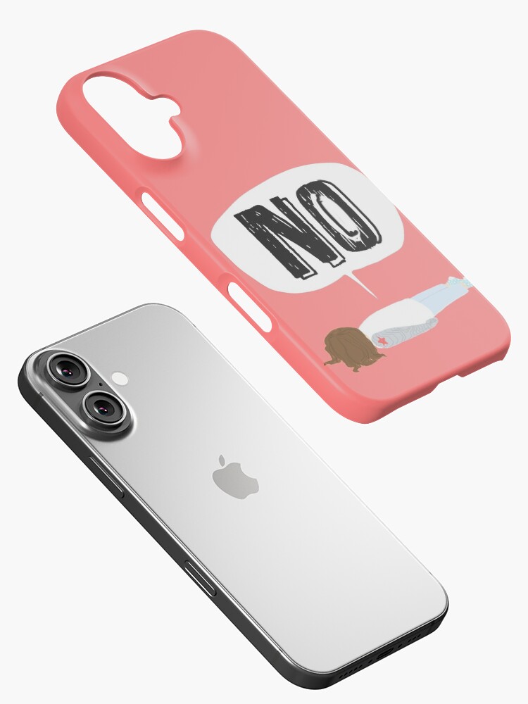 Thumbnail 2 of 4, iPhone Case, NO teal designed and sold by chadwalrus.