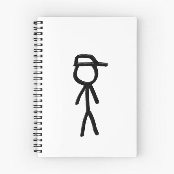 Item preview, Single Stick Figure Boy With Hat - WelshDesigns designed and sold by welshdesigns.
