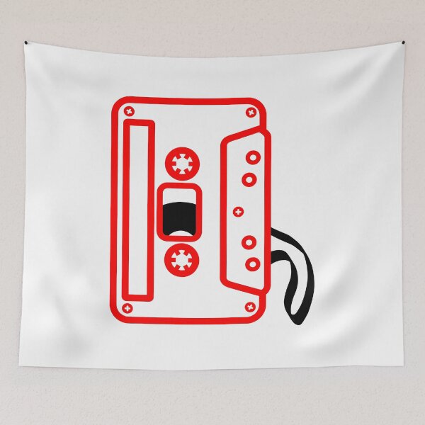 Item preview, Minimalist 80s cassette tape designed and sold by piedaydesigns.