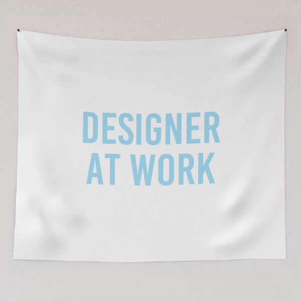 Item preview, Designer at Work - blue designed and sold by ktthegreat.