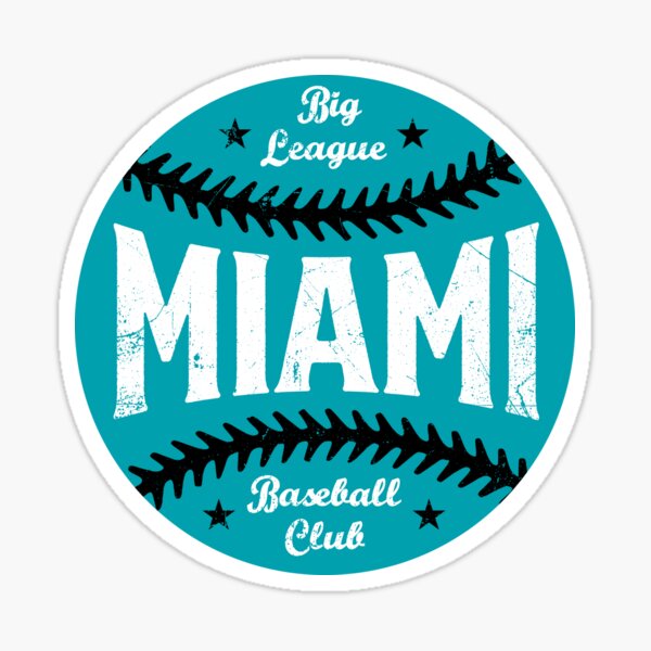 Marlins Stylish Handwriting Sports Jersey Team Name - Retro Vintage Hand  Lettering Sticker for Sale by svectormonster