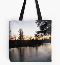 A View from Sach's Bridge at Dusk Tote Bag