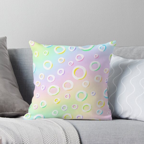 Vista previa del artículo con la obra «Pastel de diseño de arco iris», diseñado y vendido por KelseyLovelle.