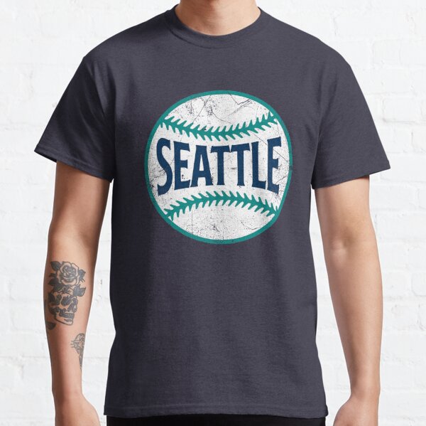 Women's Tino Martinez Seattle Mariners Midnight Mascot V-Neck T-Shirt -  Black