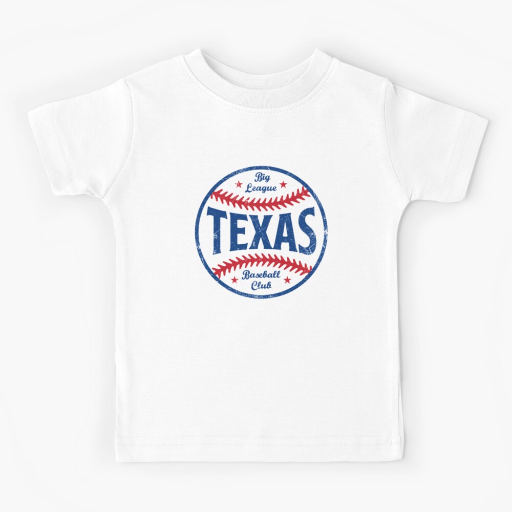 Lids Texas Rangers Youth Distressed Logo T-Shirt - Red