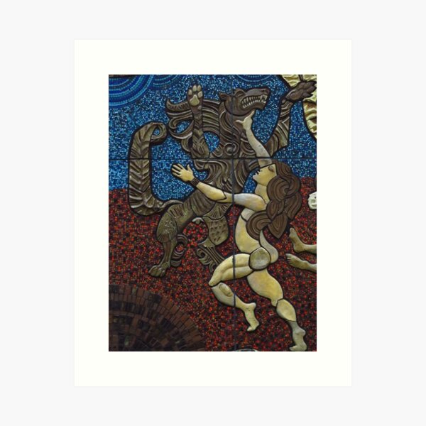 Item preview, Cúchulainn & The Hound Dog designed and sold by wiggyofipswich.