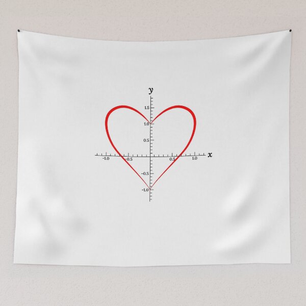Item preview, Mathematics Graph Solution Heart Love  designed and sold by SilentEcho.