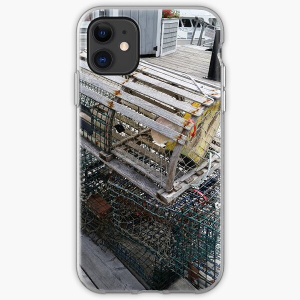 Boothbay Harbor "Trapped" iPhone Soft Case