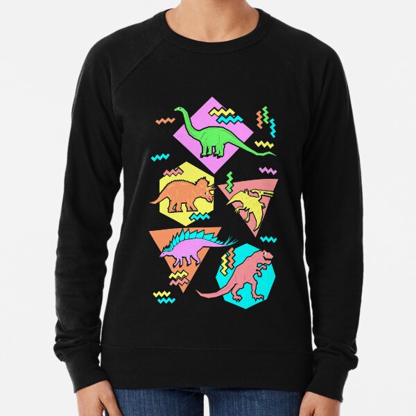 Modèle des dinosaures des années 90 Sweatshirt léger