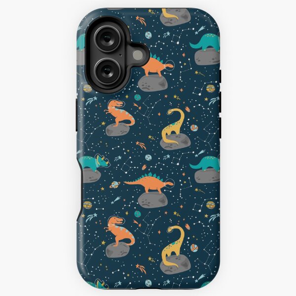 Item preview, Dinosaurs Floating on an Asteroid designed and sold by latheandquill.