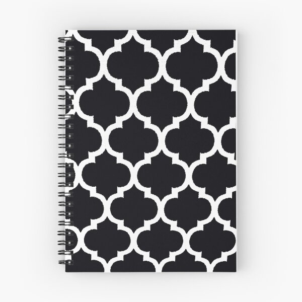 Item preview, ' Black and White Lattice Grid Pattern designed and sold by Overthetopsm.