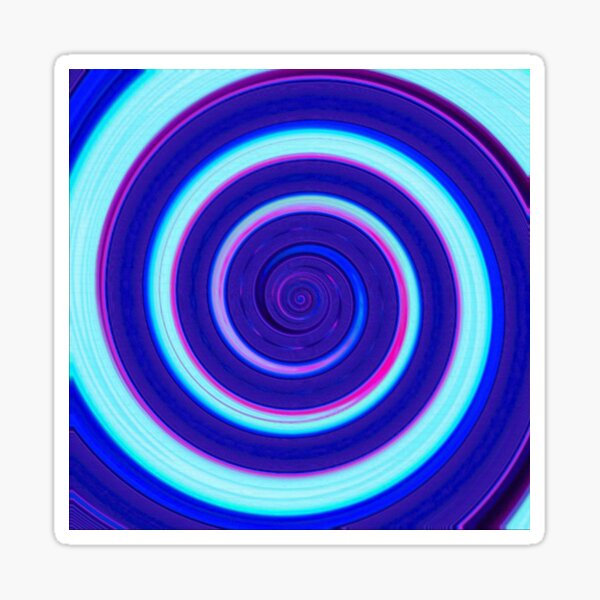 Item preview, Re-Created Spin Painting (Pink, Purple, Blue) by Robert S. Lee designed and sold by robertsleeart.