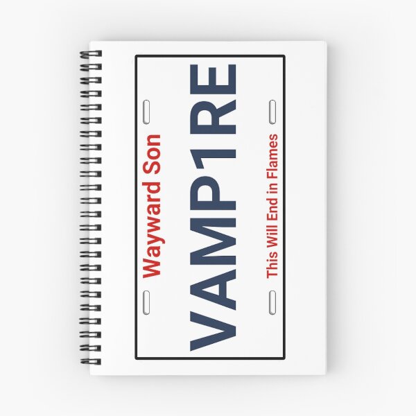 Item preview, VAMP1RE License Plate - Wayward Son Rainbow Rowell designed and sold by Nuclearnicole.