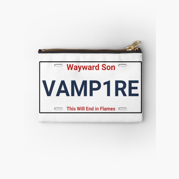 Item preview, VAMP1RE License Plate - Wayward Son Rainbow Rowell designed and sold by Nuclearnicole.