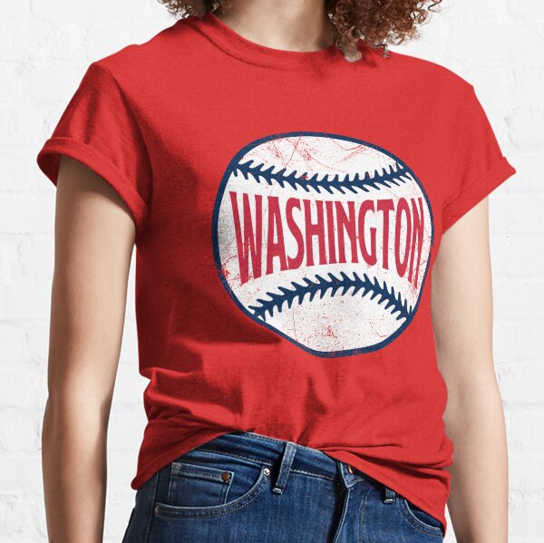 Genuine Merchandise, Tops, Genuine Washington Nationals Shirt Womens Red  Gray Baseball Long Sleeve