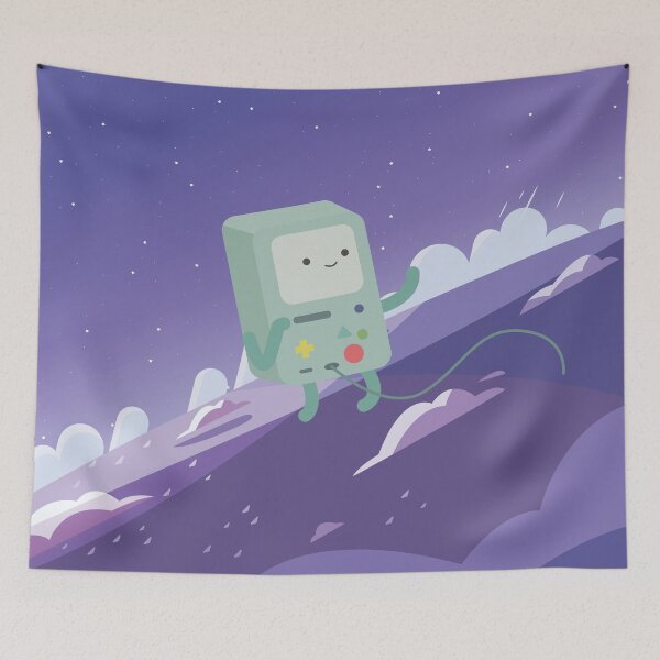 Item preview, Floating Bmo (Adventure Time) designed and sold by Ashley Castleton.