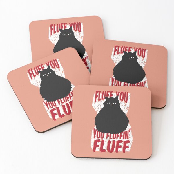 Item preview, Chonky Black Fluffy Cat designed and sold by Cute and Funny Animal Art Designs.