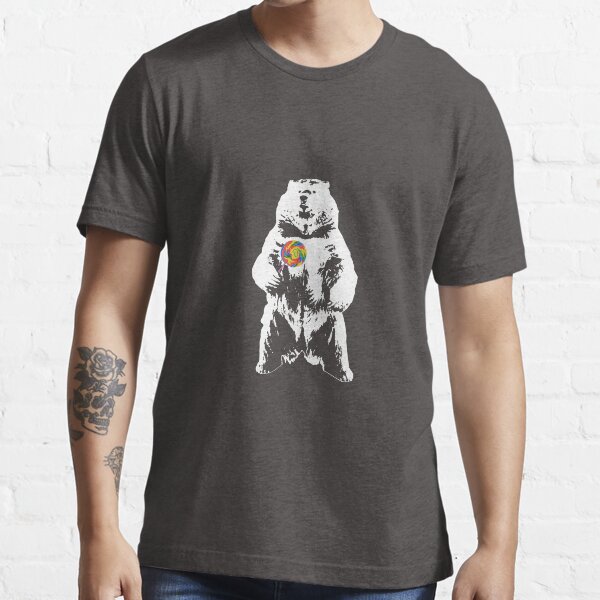 Bear Lollipop (White) Essential T-Shirt
