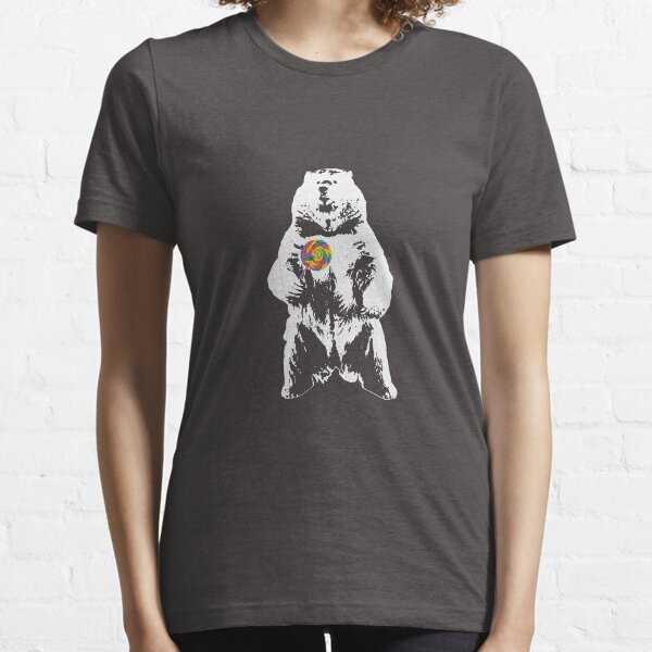 Bear Lollipop (White) Essential T-Shirt