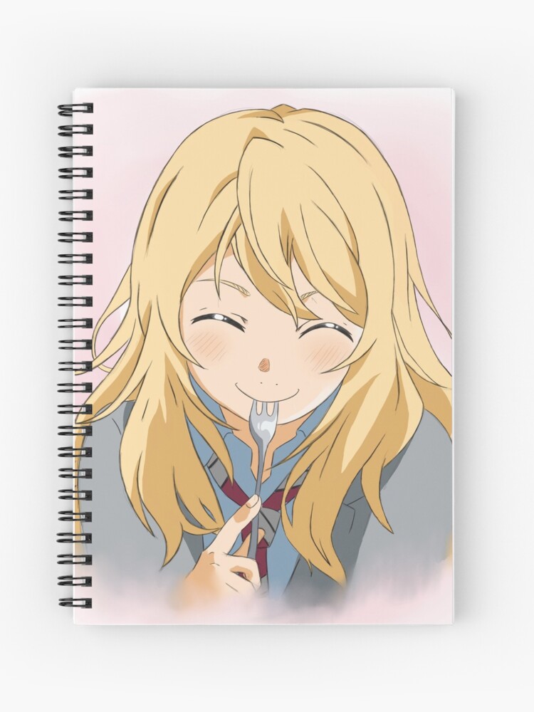 Shigatsu Wa Kimi No Uso Spiral Notebooks for Sale