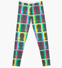 Weeping Angels Pop Art Leggings