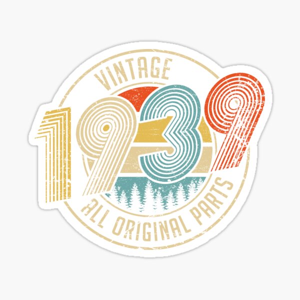Item preview, Vintage 1939 All Original Parts birthday gifts designed and sold by John Patsen.