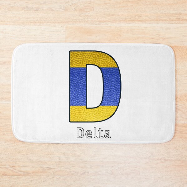 Item preview, Delta - Navy Alphabet - Leather designed and sold by Art-Frankenberg.