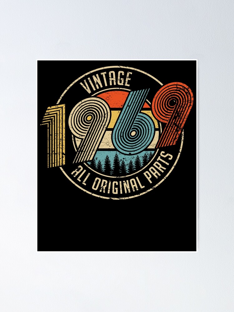 50th Birthday Gift Vintage Mixtape 1969 50 Years Old T-Shirt 50th Birthday Gift Vintage Mixtape 1969 50 Years Old T-Shirt